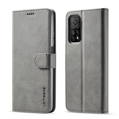 For Xiaomi Redmi Note 10 / Note 10S LC.IMEEKE Calf Texture Horizontal Flip Leather Case with Holder & Card Slots & Wallet(Grey) - Xiaomi Cases by LC.IMEEKE | Online Shopping UK | buy2fix