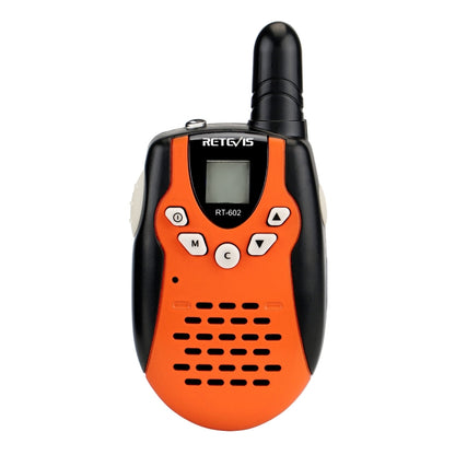 1 Pair RETEVIS RT602 0.5W 446.00625-446.09375MHz 8CHS Handheld Children Walkie Talkie, EU Plug - Consumer Electronics by RETEVIS | Online Shopping UK | buy2fix