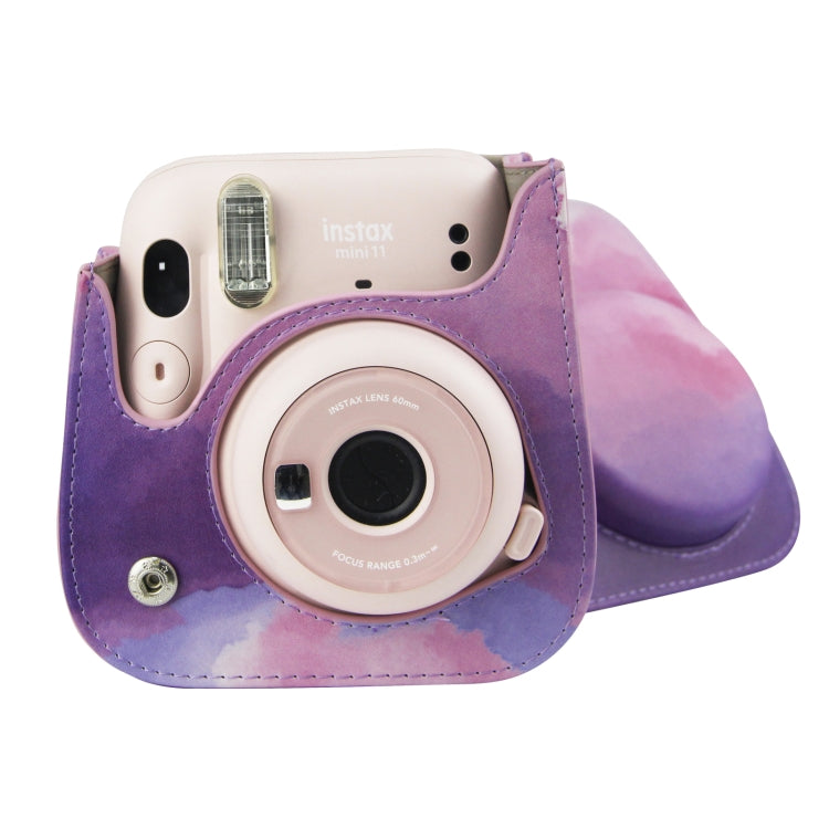 Painted Series Camera Bag with Shoulder Strap for Fujifilm Instax mini 11(Fantasy Cloud) - Camera Accessories by buy2fix | Online Shopping UK | buy2fix