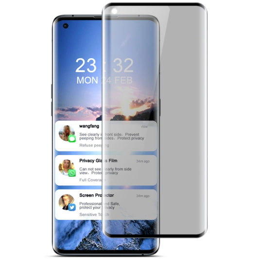 For OPPO Find X3 / Find X3 Pro IMAK 3D Curved Privacy Anti-glare Tempered Glass Film - OPPO Tempered Glass by imak | Online Shopping UK | buy2fix