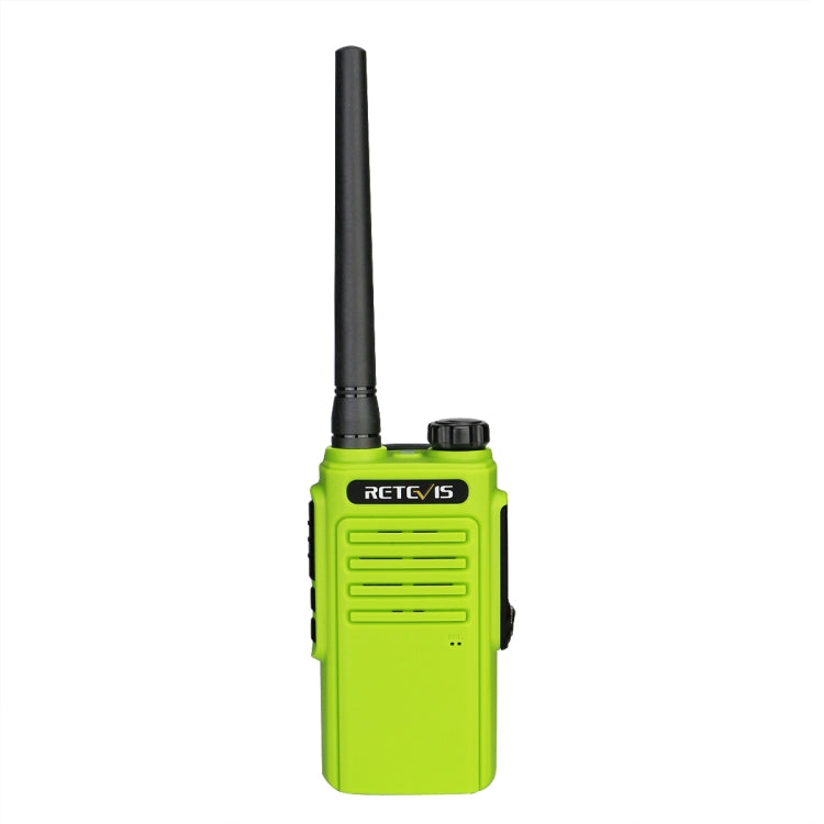 RETEVIS RT47 PMR446 16CHS IP67 Waterproof FRS Two Way Radio Handheld Walkie Talkie, EU Plug(Green) - Handheld Walkie Talkie by RETEVIS | Online Shopping UK | buy2fix