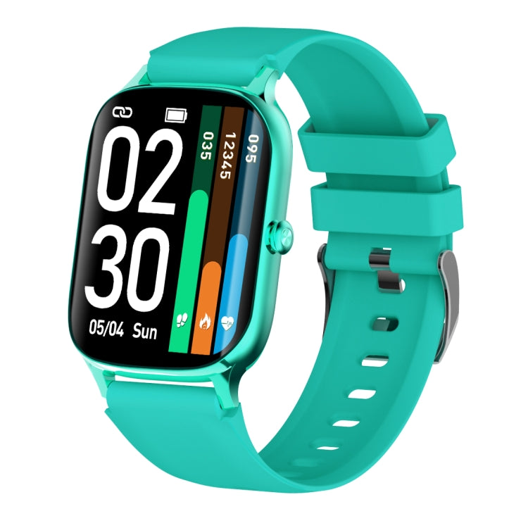 F37 1.69 inch TFT Screen IP67 Waterproof Smart Watch, Support Body Temperature Monitoring / Heart Rate Monitoring / Blood Pressure Monitoring(Green) - Smart Wear by buy2fix | Online Shopping UK | buy2fix