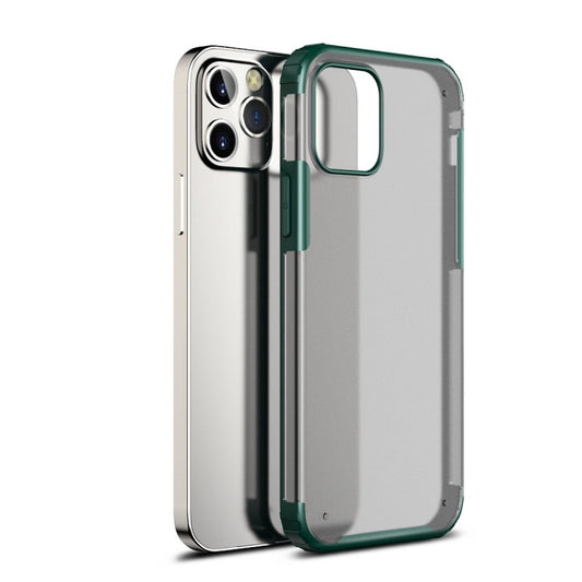 For iPhone 11 Pro Shockproof Ultra-thin Frosted TPU + PC Protective Case (Green) - iPhone 11 Pro Cases by WK | Online Shopping UK | buy2fix