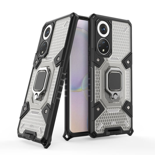 For Honor 50 Space PC + TPU Ring Holder Protective Case(Silver) - Honor Cases by buy2fix | Online Shopping UK | buy2fix