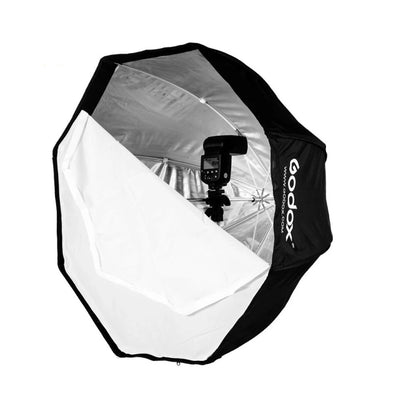 Godox Photo Studio Portable Octagon Speedlite Umbrella Softbox Reflector, Size:80cm - Camera Accessories by Godox | Online Shopping UK | buy2fix