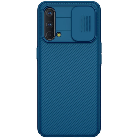 For OnePlus Nord CE 5G NILLKIN Black Mirror Series Camshield Full Coverage Dust-proof Scratch Resistant PC Case(Blue) - OnePlus Cases by NILLKIN | Online Shopping UK | buy2fix