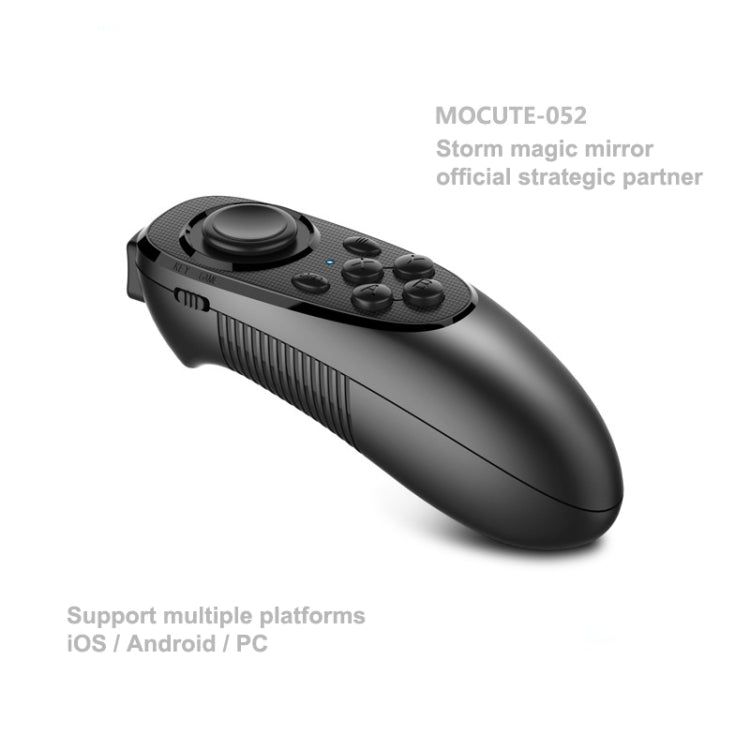 MOCUTE 052 VR Game Wireless Bluetooth Mobile Remote Control Gamepad for Android iOS PC(Black) - Controller Gamepad by buy2fix | Online Shopping UK | buy2fix