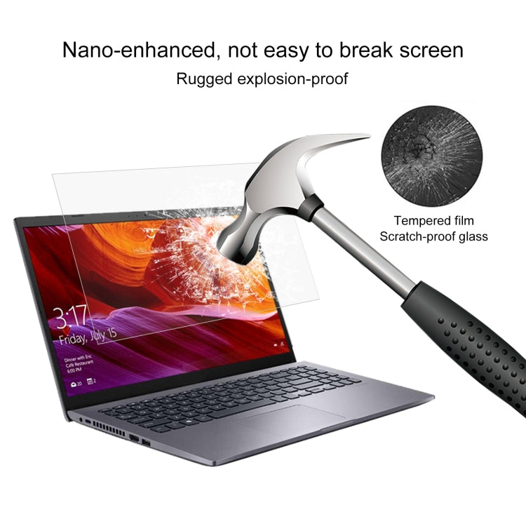 Laptop Screen HD Tempered Glass Protective Film For Asus VivoBook14s 14 inch - Computer & Networking by buy2fix | Online Shopping UK | buy2fix