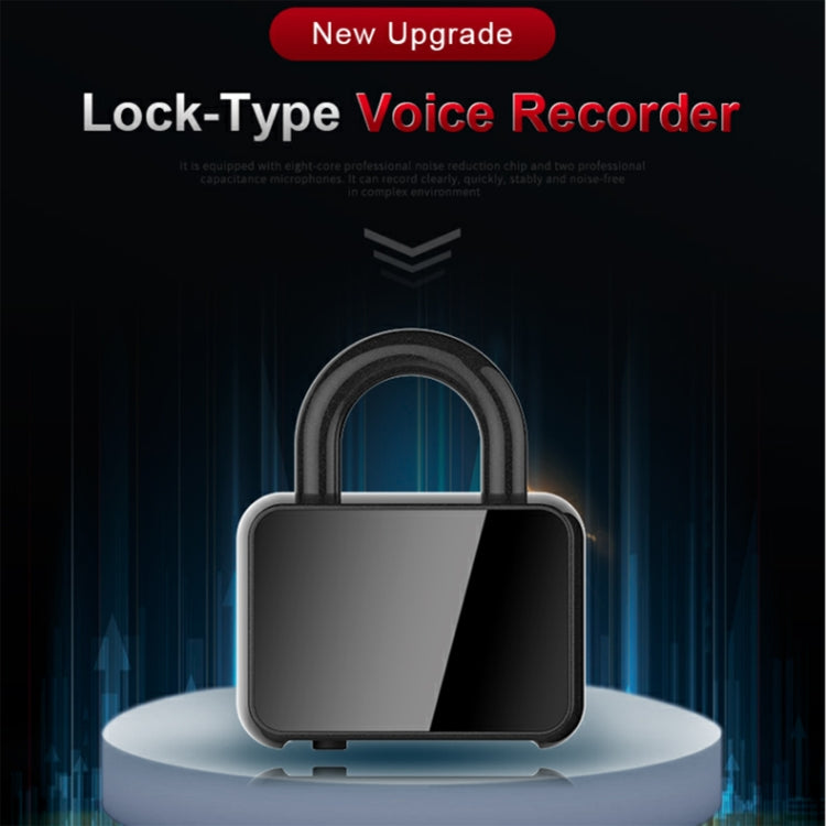 Q11 Intelligent HD Noise Reduction Lock Voice Recorder, Capacity:4GB(Black) - Security by buy2fix | Online Shopping UK | buy2fix