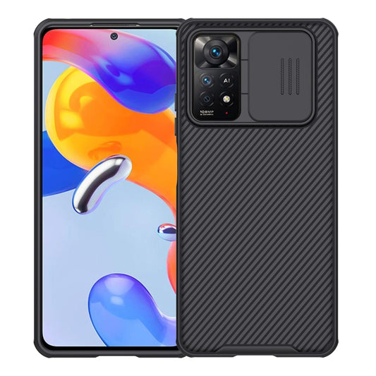 For Xiaomi Redmi Note 11 Pro Global / 11 Pro Global 5G / 11 Pro+ 5G India / 11E Pro 5G NILLKIN Black Mirror Pro Camshield PC Case (Black) - Redmi Note 11 Case by NILLKIN | Online Shopping UK | buy2fix