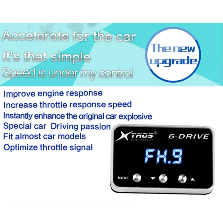 For Honda City 2008-2014 TROS TS-6Drive Potent Booster Electronic Throttle Controller - In Car by TROS | Online Shopping UK | buy2fix