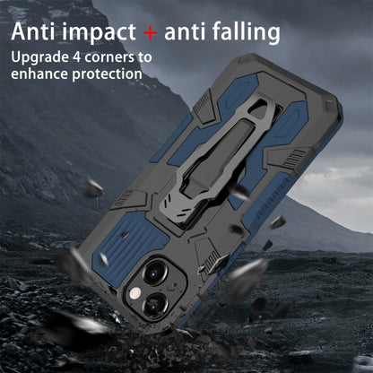 For iPhone 13 Pro Machine Armor Warrior PC + TPU Phone Case (Blue) - iPhone 13 Pro Cases by buy2fix | Online Shopping UK | buy2fix