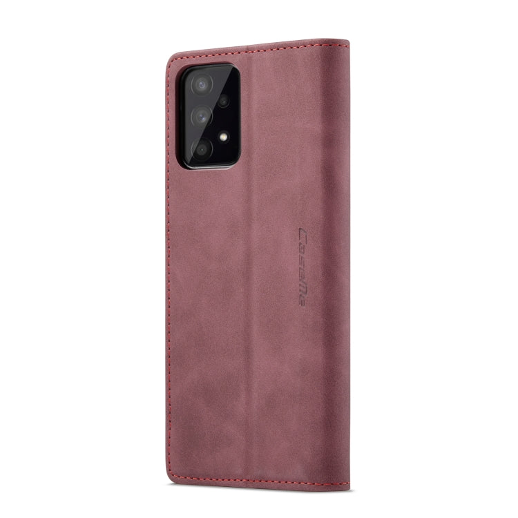 For Samsung Galaxy A53 5G CaseMe 013 Multifunctional Horizontal Flip Leather Phone Case(Wine Red) - Galaxy Phone Cases by CaseMe | Online Shopping UK | buy2fix
