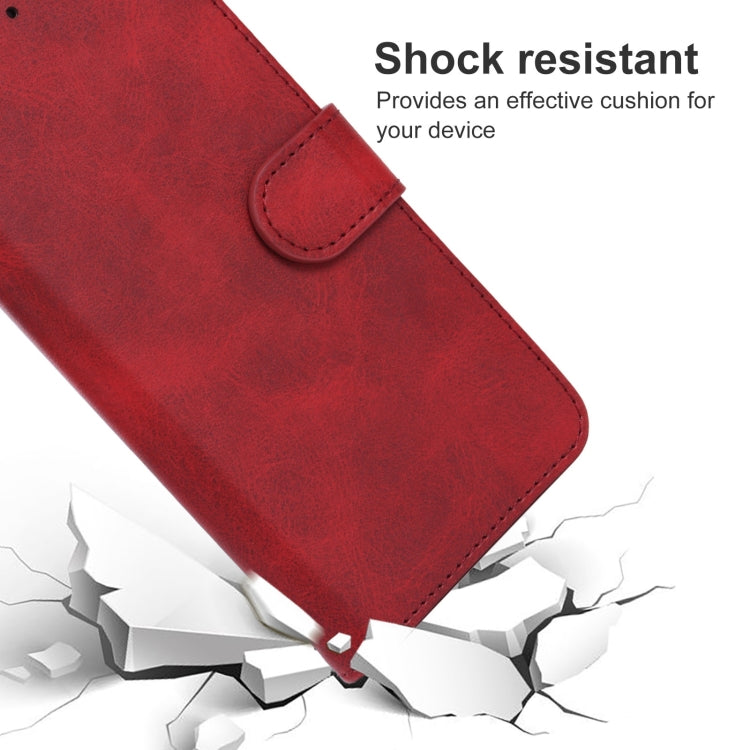 Leather Phone Case For Motorola Moto Defy 2021(Red) - Motorola Cases by buy2fix | Online Shopping UK | buy2fix