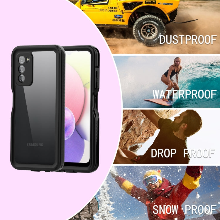 For Samsung Galaxy A03s RedPepper Shockproof Waterproof PC + TPU Phone Case(Black) - Galaxy Phone Cases by RedPepper | Online Shopping UK | buy2fix