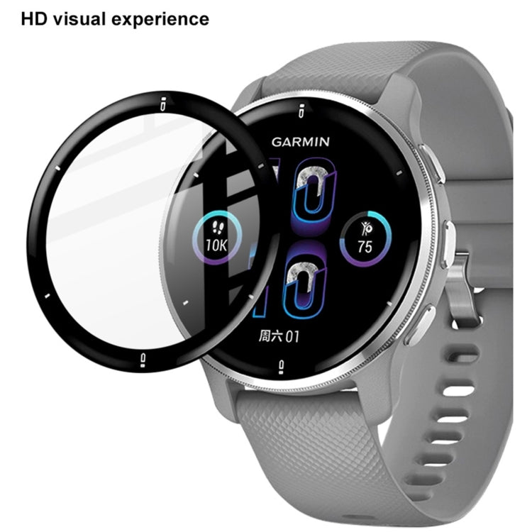 For Garmin Venu 2 Plus IMAK HD High Transparent Wear-resistant Watch Screen Protective Film - Screen Protector by imak | Online Shopping UK | buy2fix