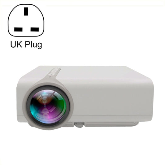 YG530 LED Small 1080P Wireless Screen Mirroring Projector, Power Plug:UK Plug(Black) - Consumer Electronics by buy2fix | Online Shopping UK | buy2fix