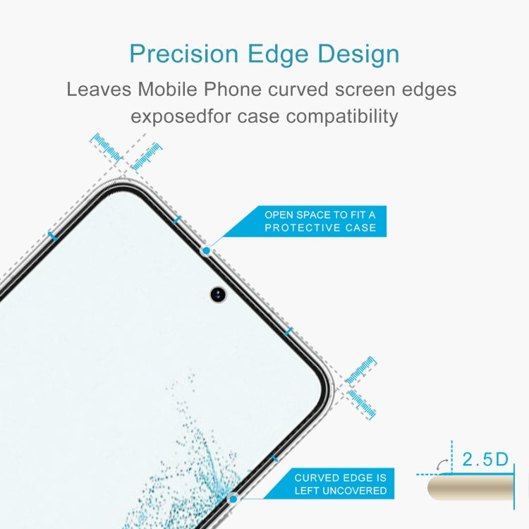 For Samsung Galaxy S22 5G 10pcs 0.26mm 9H 2.5D Tempered Glass Film, Fingerprint Unlocking Is Not Supported - Galaxy S22 5G Tempered Glass by buy2fix | Online Shopping UK | buy2fix