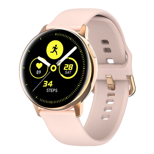 S30 1.28 inch TFT Screen Smart Wristband, Support Body Temperature Monitoring/Sleep Monitoring(Rose Gold Silicone) - Smart Wear by buy2fix | Online Shopping UK | buy2fix