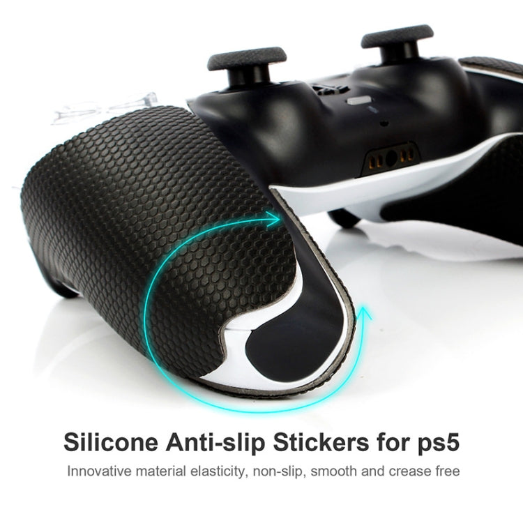 For Sony PS5 CH-PS5-001 Game Handle Anti-slip Protective Sticker(Black) - Cases by buy2fix | Online Shopping UK | buy2fix