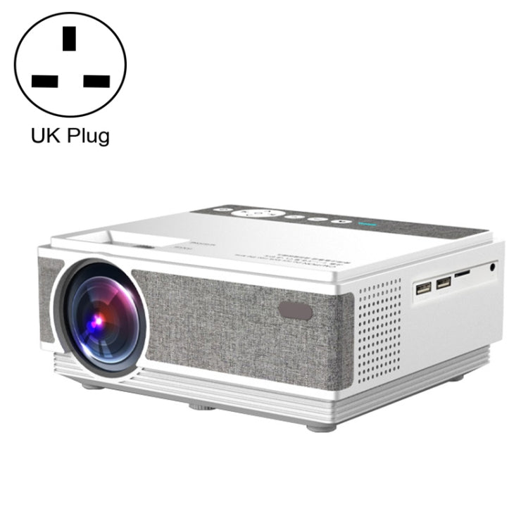 E460 1280x720P 120ANSI LCD LED Smart Projector, Basic Version, Plug Type:UK Plug - Consumer Electronics by buy2fix | Online Shopping UK | buy2fix