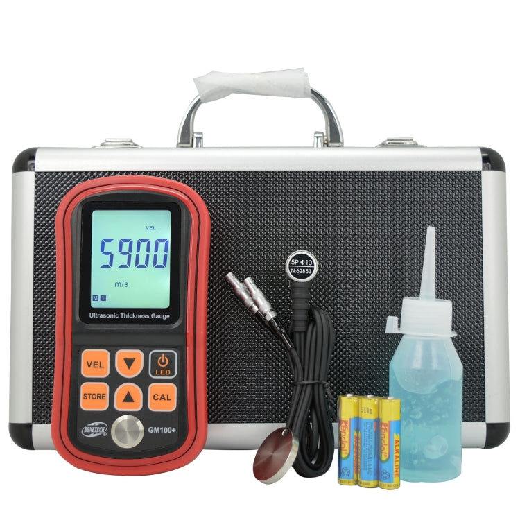 BENETECH GM100+ Ultrasonic Thickness Gauge, Battery Not Included - Coating Thickness Gauge by BENETECH | Online Shopping UK | buy2fix