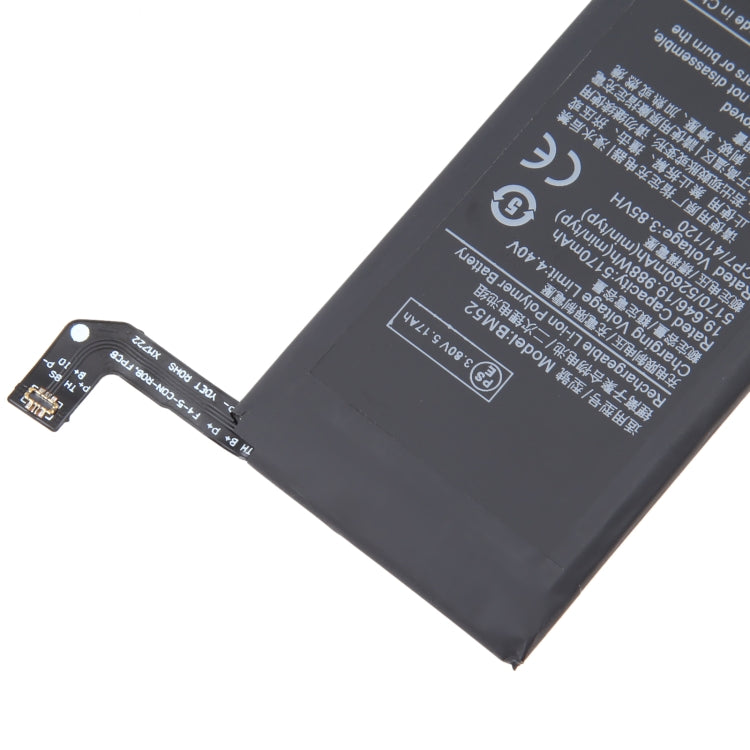BM52 5260mAh Li-Polymer Battery Replacement For Xiaomi Mi CC9 Pro / Mi Note 10 / Mi Note 10 Pro / Mi Note 10 Lite - For Xiaomi by buy2fix | Online Shopping UK | buy2fix