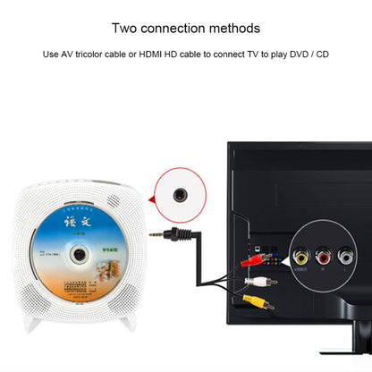 Kecag KC-609 Wall Mounted Home DVD Player Bluetooth CD Player, Specification:CD Version+ Not Connected to TV+ Plug-In Version(Black) - Consumer Electronics by Kecag | Online Shopping UK | buy2fix