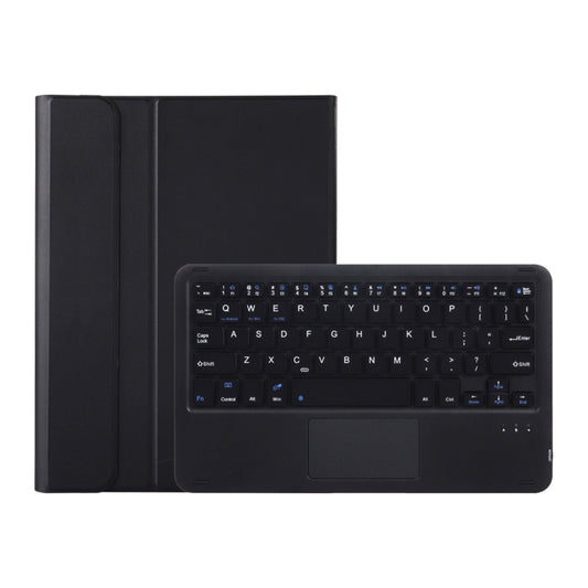 OP11-AS Lambskin Texture Ultra-thin Bluetooth Keyboard Leather Case with Touchpad & Backlight For OPPO Pad 11 inch(Black) - Others Keyboard by buy2fix | Online Shopping UK | buy2fix