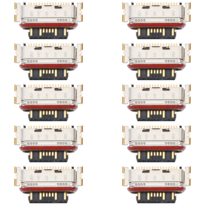 10 PCS Charging Port Connector For Xiaomi Civi/Poco M4 Pro 5G/11i/11i HyperCharge 5G/Redmi K50 Gaming - Repair & Spare Parts by buy2fix | Online Shopping UK | buy2fix
