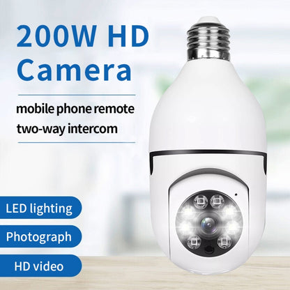 A6 2MP HD Light Bulb WiFi Camera Support Motion Detection/Two-way Audio/Night Vision/TF Card With 16G Memory Card - Security by buy2fix | Online Shopping UK | buy2fix
