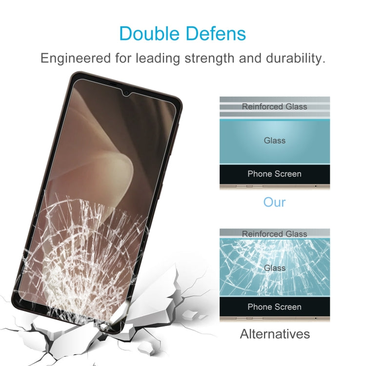 For Sharp Aquos Sense7 Plus 50pcs 0.26mm 9H 2.5D Tempered Glass Film - Others by buy2fix | Online Shopping UK | buy2fix