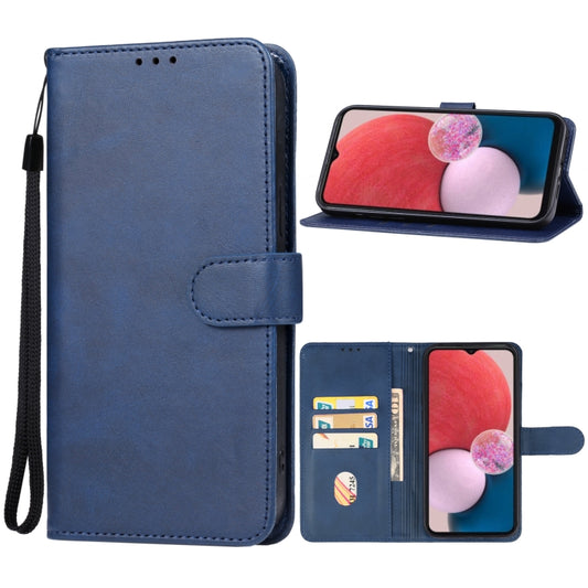 For Samsung Galaxy A14 5G Leather Phone Case(Blue) - Galaxy Phone Cases by buy2fix | Online Shopping UK | buy2fix