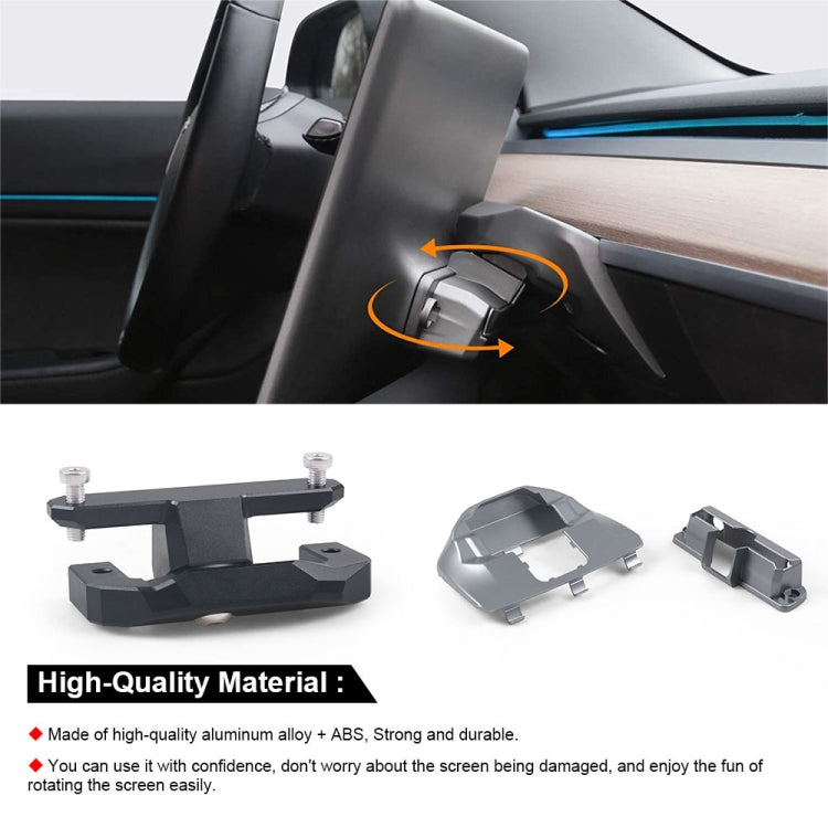 For Tesla Model 3 / Y 2017-2022 Car Monitor Rotation Mount - In Car by buy2fix | Online Shopping UK | buy2fix