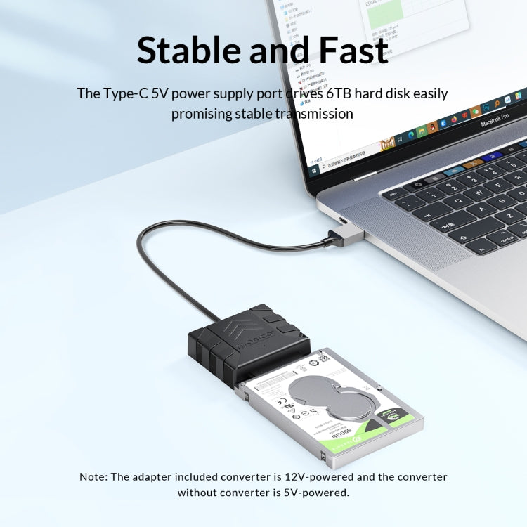 ORICO UTS1 USB 3.0 2.5-inch SATA HDD Adapter, Cable Length:0.3m - USB to IDE / SATA by ORICO | Online Shopping UK | buy2fix