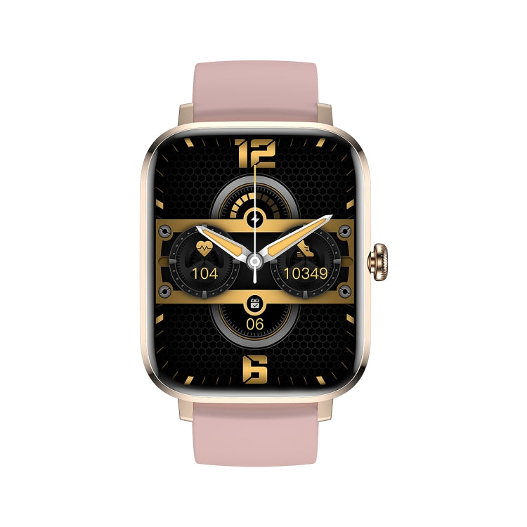 Ochstin 5HK20 1.85 inch Round Screen Silicone Strap Smart Watch with Bluetooth Call Function(Gold) - Smart Wear by OCHSTIN | Online Shopping UK | buy2fix