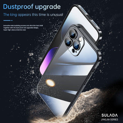 For iPhone 14 Plus SULADA Hard PC Shockproof Phone Case(Black) - iPhone 14 Plus Cases by SULADA | Online Shopping UK | buy2fix