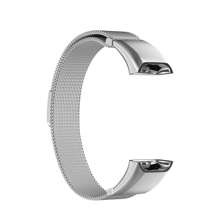 For Huawei Band 4 (ADS-B29) / Honor Band 5i (CRS-B19S) Milan Wrist Strap Watchband(Silver) - Smart Wear by buy2fix | Online Shopping UK | buy2fix