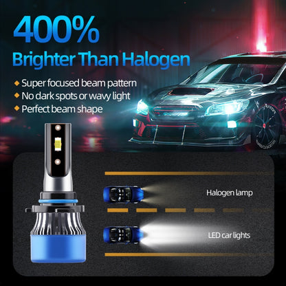 Q2 1 Pair 9006 25W / 3000LM / DC9-36V / 6000K IP68 Waterproof Car LED Headlight - In Car by buy2fix | Online Shopping UK | buy2fix