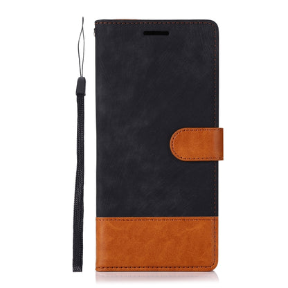 For Xiaomi Redmi Note 9 Pro / Note 9s Splicing Leather Phone Case(Black) - Xiaomi Cases by buy2fix | Online Shopping UK | buy2fix