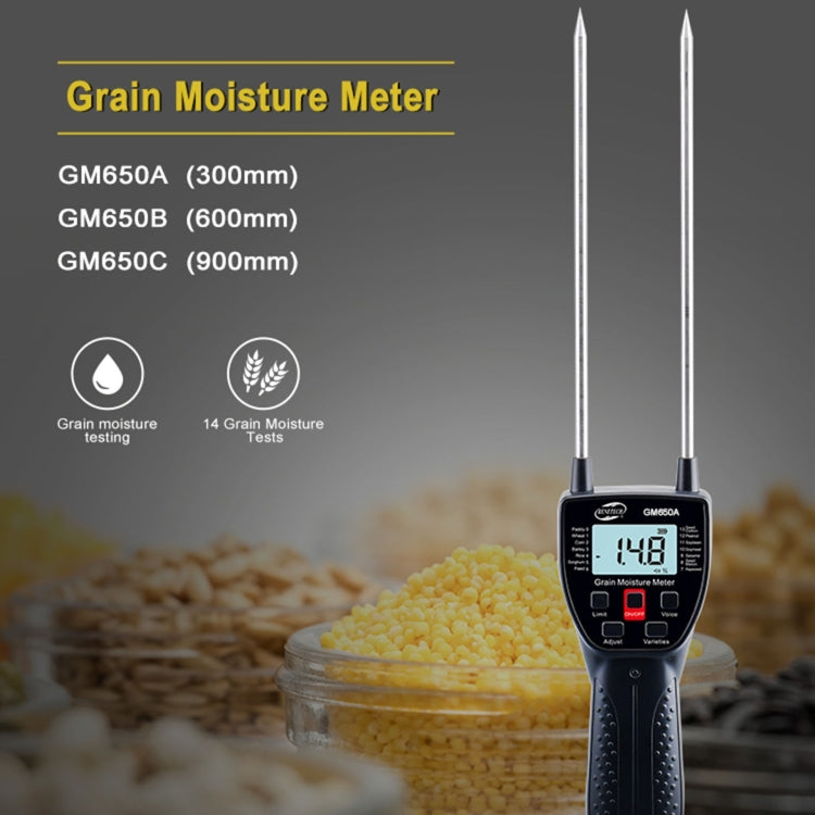 BENETECH GM650A Grain Moisture Meter, Battery Not Included - Consumer Electronics by BENETECH | Online Shopping UK | buy2fix
