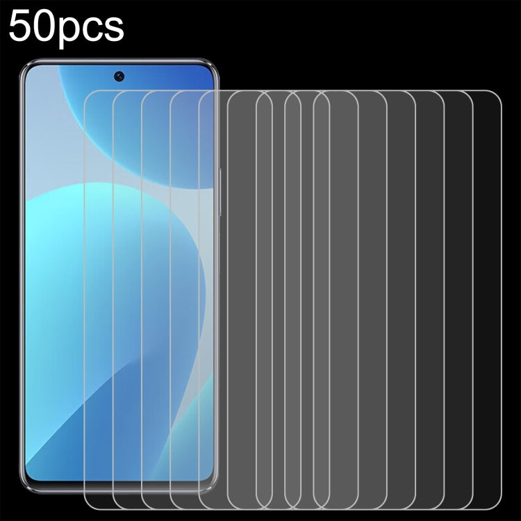 For Wiko 5G 50pcs 0.26mm 9H 2.5D Tempered Glass Film - Others by buy2fix | Online Shopping UK | buy2fix