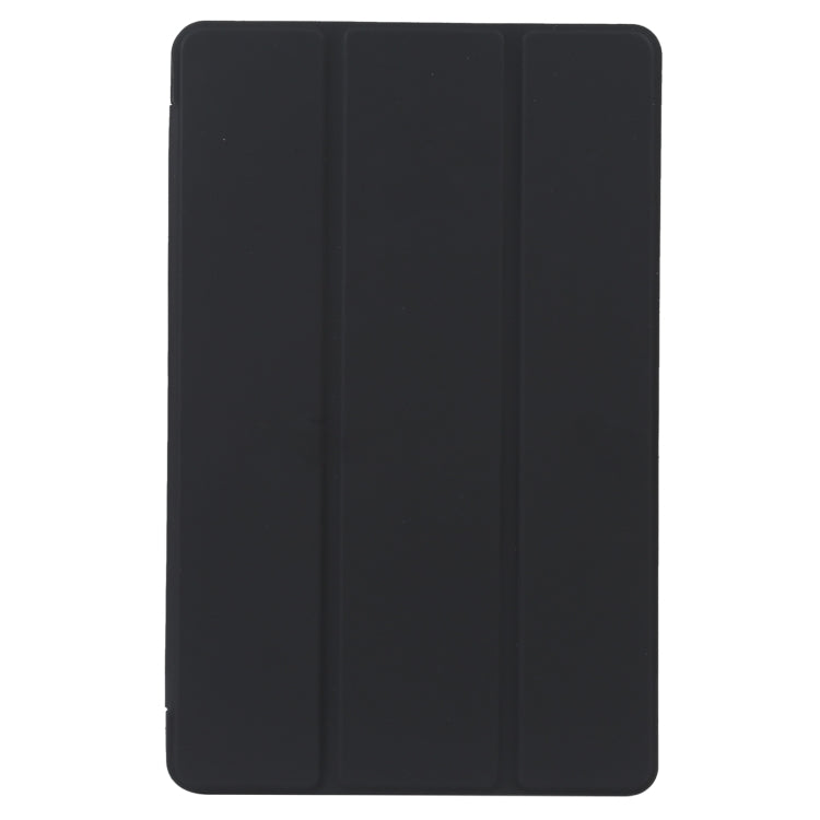 For Xiaomi Redmi Pad 10.61 2022 Three-fold Holder Flip Tablet Leather Case(Black) -  by buy2fix | Online Shopping UK | buy2fix