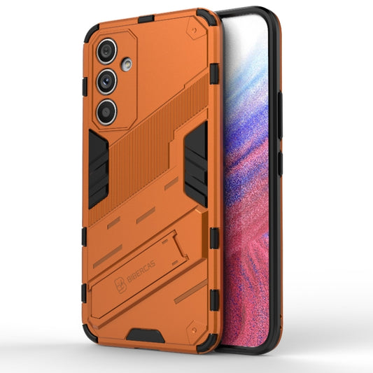 For Samsung Galaxy A54 5G Punk Armor 2 in 1 PC + TPU Phone Case(Orange) - Galaxy Phone Cases by buy2fix | Online Shopping UK | buy2fix