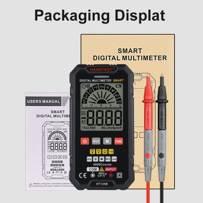 HABOTEST HT125B Digital High Precision Mini Universal Meter - Digital Multimeter by HABOTEST | Online Shopping UK | buy2fix