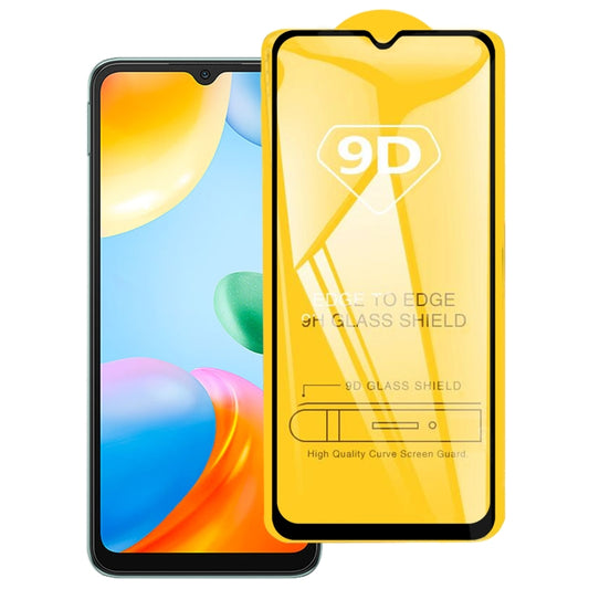 For Xiaomi Redmi 10C 9D Full Glue Full Screen Tempered Glass Film -  by buy2fix | Online Shopping UK | buy2fix