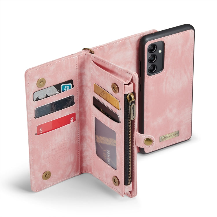 For Samsung Galaxy A14 5G CaseMe 008 Detachable Multifunctional Leather Phone Case(Pink) - Galaxy Phone Cases by CaseMe | Online Shopping UK | buy2fix
