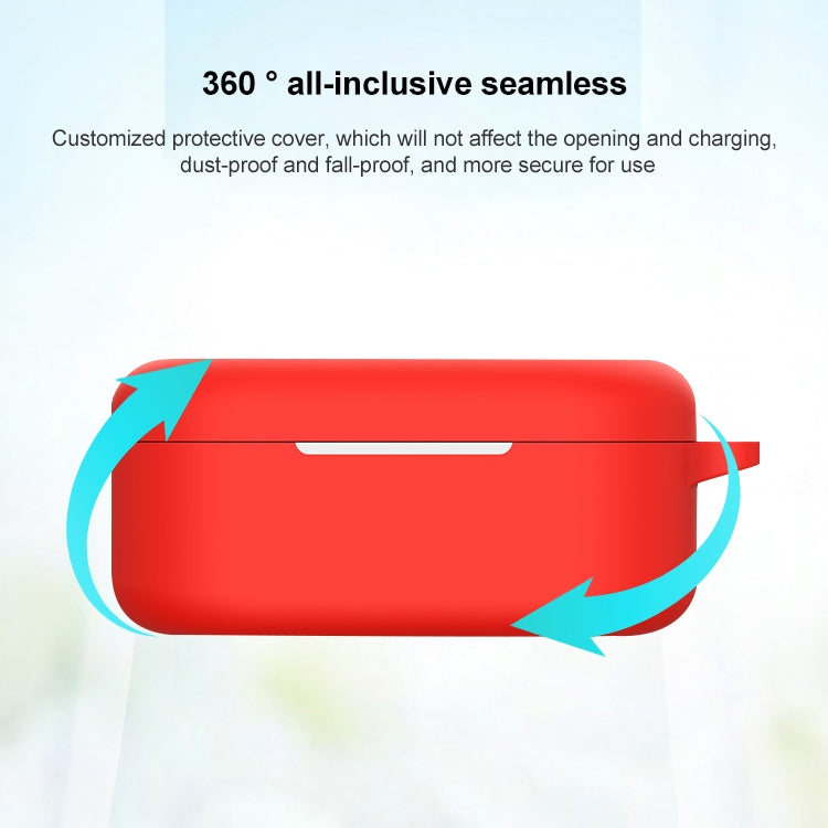 For OnePlus Buds Ace Bluetooth Earphone Silicone Protective Case(Red) - Other Earphone Case by buy2fix | Online Shopping UK | buy2fix