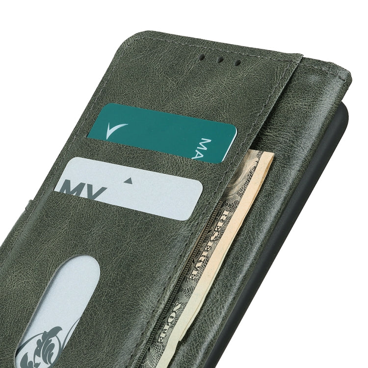 For OnePlus Nord CE 3 Lite Mirren Crazy Horse Texture Leather Phone Case(Dark Green) - OnePlus Cases by buy2fix | Online Shopping UK | buy2fix