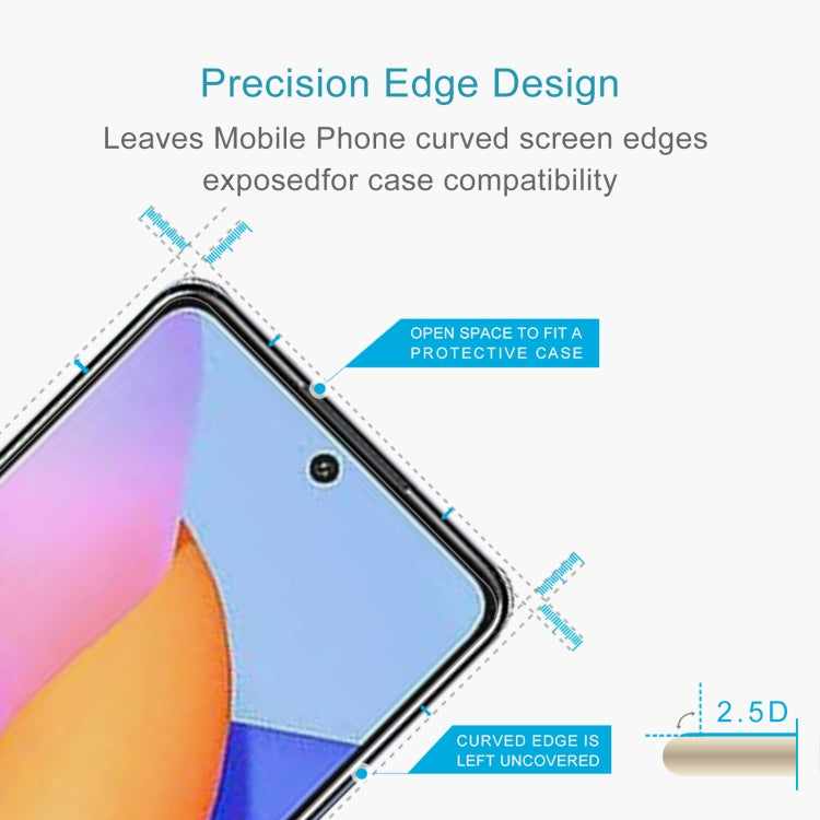 For Honor X10 Lite 50pcs 0.26mm 9H 2.5D Tempered Glass Film - Honor Tempered Glass by buy2fix | Online Shopping UK | buy2fix